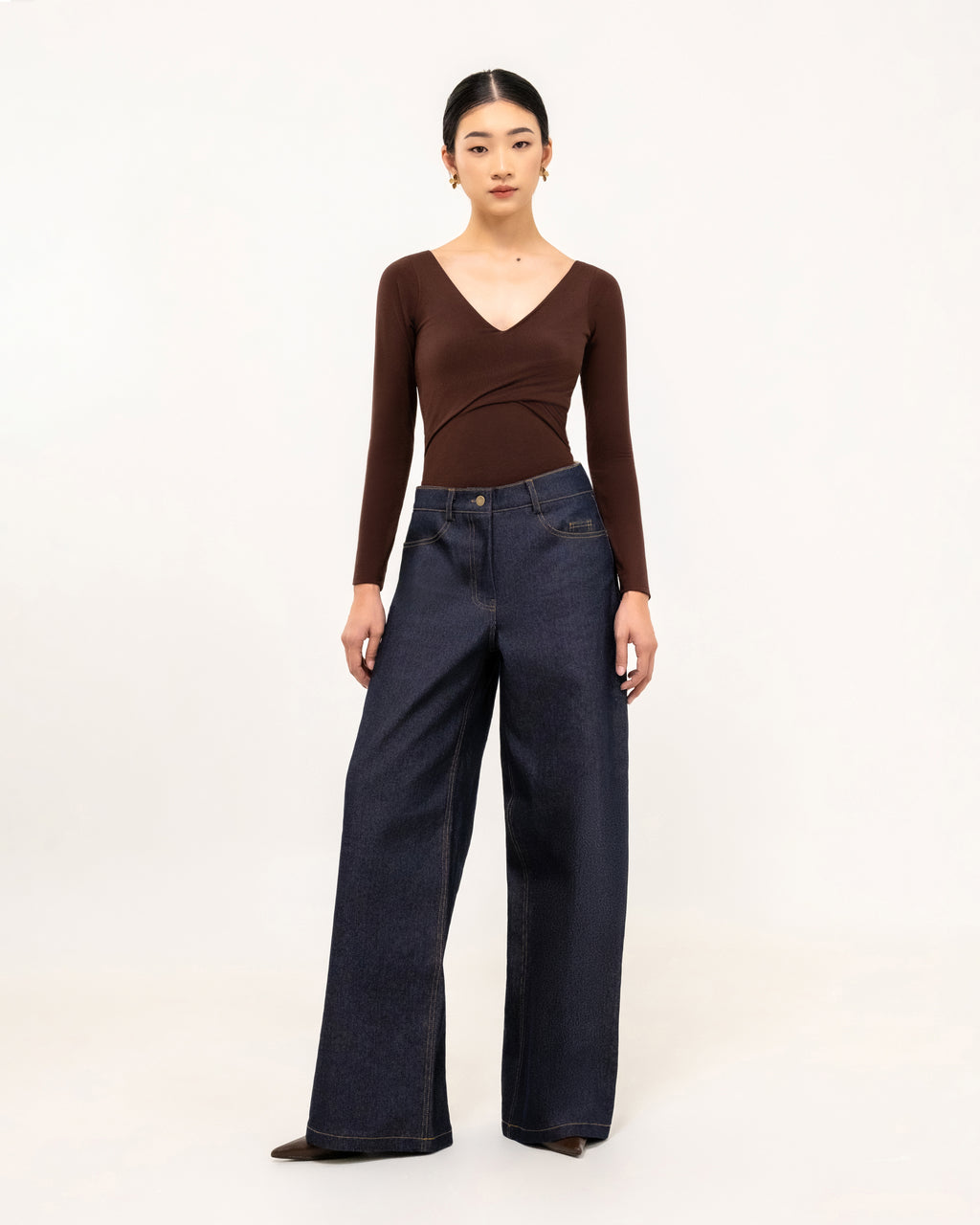 AYLA — V Neck Bodysuit