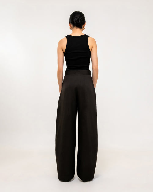 FAUNA — Pleated Trousers