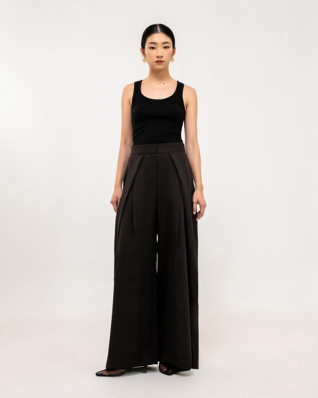 FAUNA — Pleated Trousers