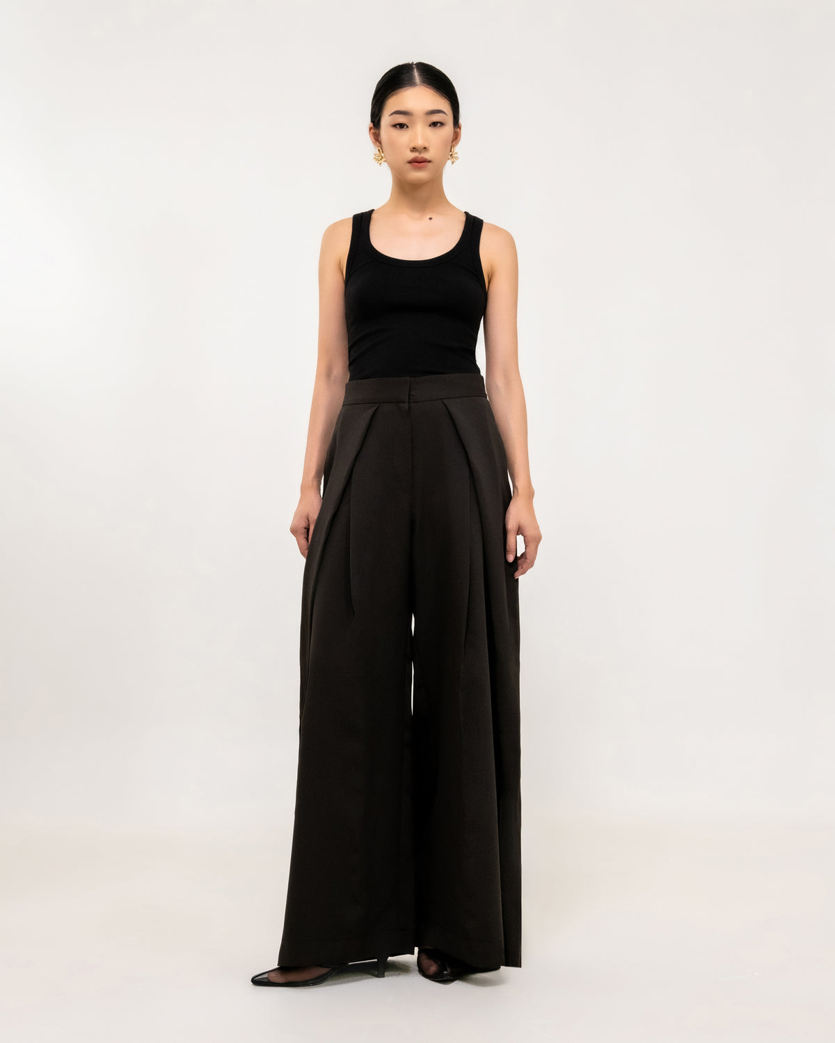 FAUNA — Pleated Trousers