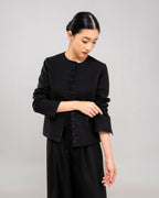 KARA — Mandarin Collar Blazer