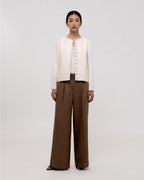 KARA — Mandarin Collar Blazer