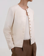 KARA — Mandarin Collar Blazer