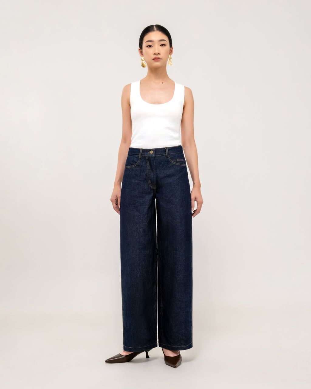 RIACO — Denim Trousers