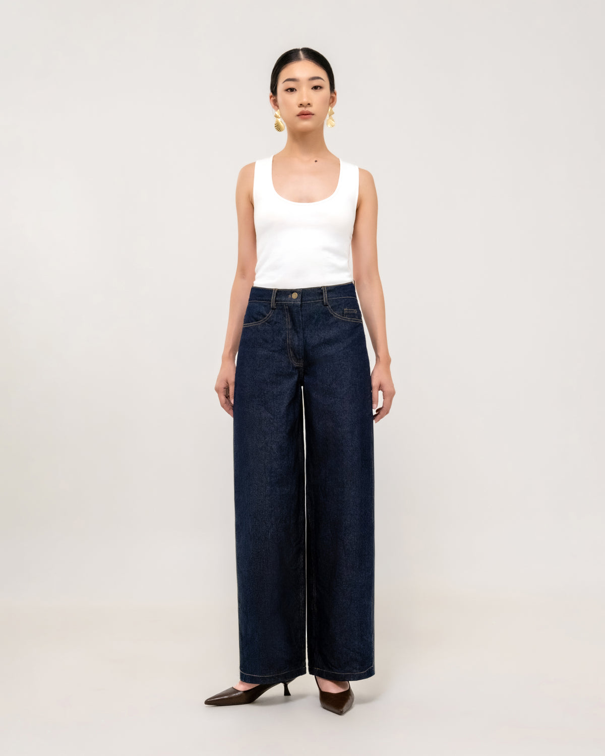 RIACO — Denim Trousers