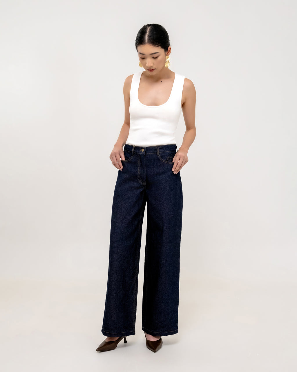 RIACO — Denim Trousers
